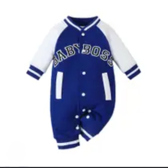 Other - Blue and White Kids Footie